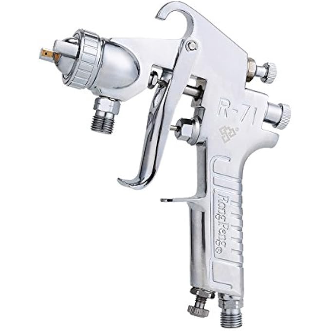 Rongfeng OUYA R71P SPRAY GUN PRESSURE FEED FOR FINISH NOZZLE SIZE 1.3MM PAINT SPRAYER - Image 1